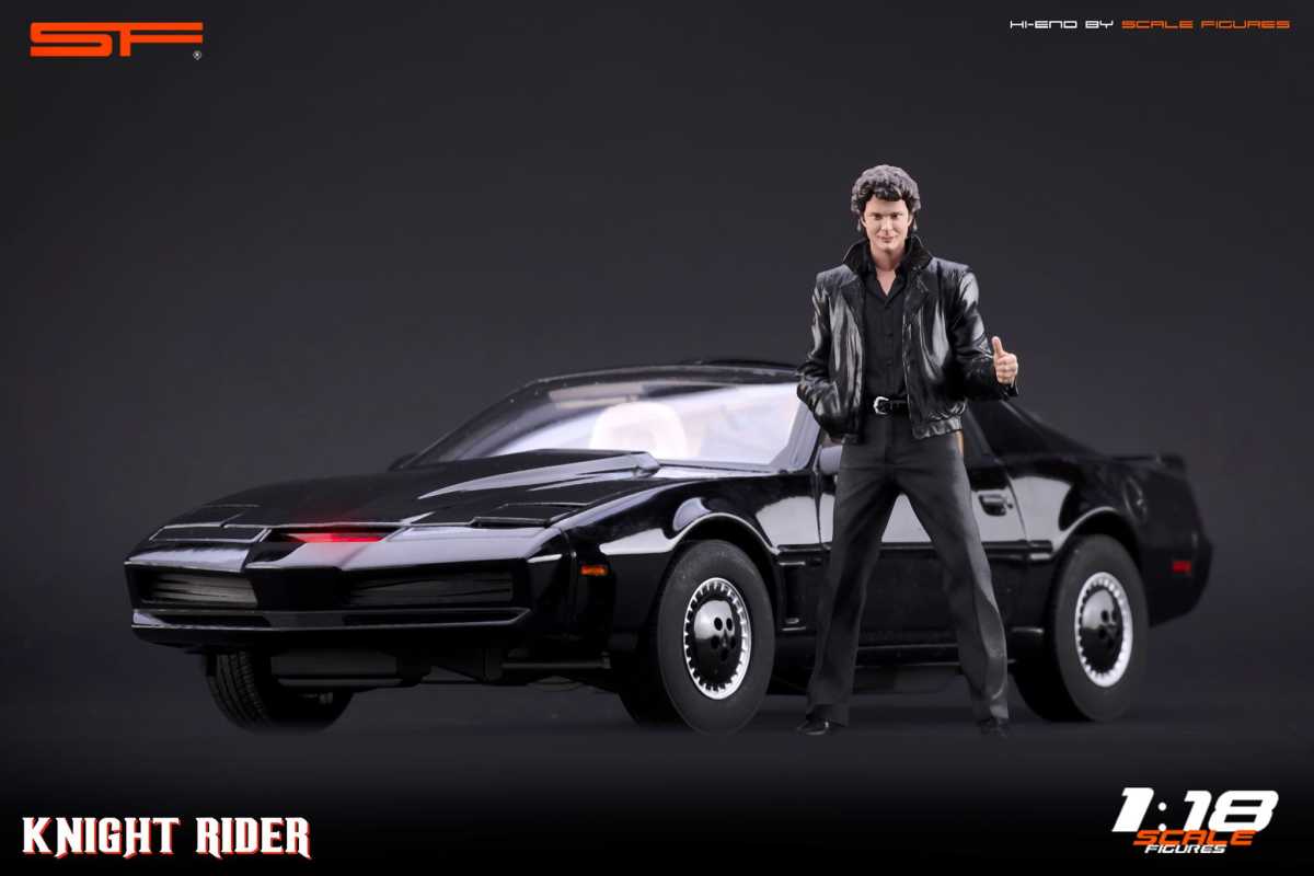 1:18 Knight Rider (Michael Knight) Figure without CAR !!